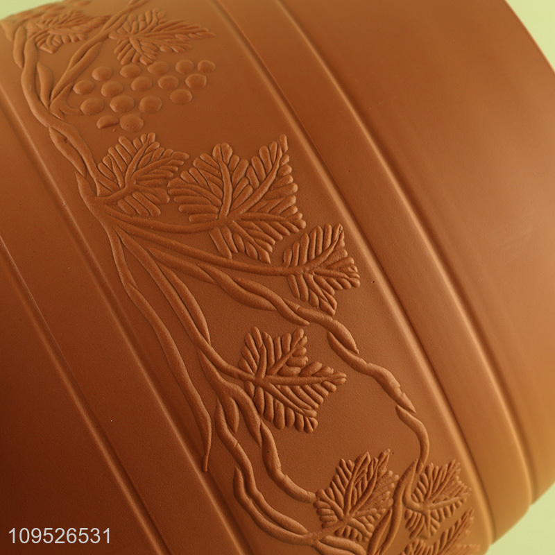 Hot selling plastic flower pot plants pot