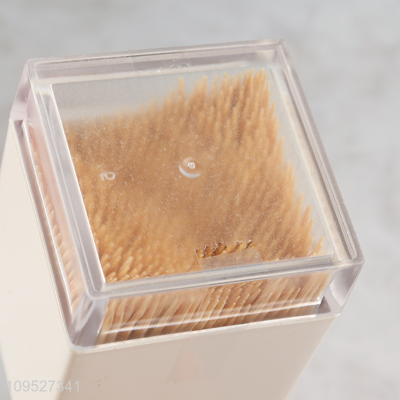 Hot items milk box shaped fun bamboo toothpicks set