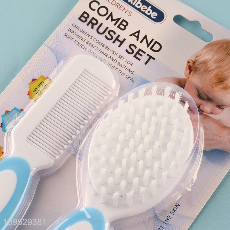 Best Quality Infant Hair Comb And Brush Set