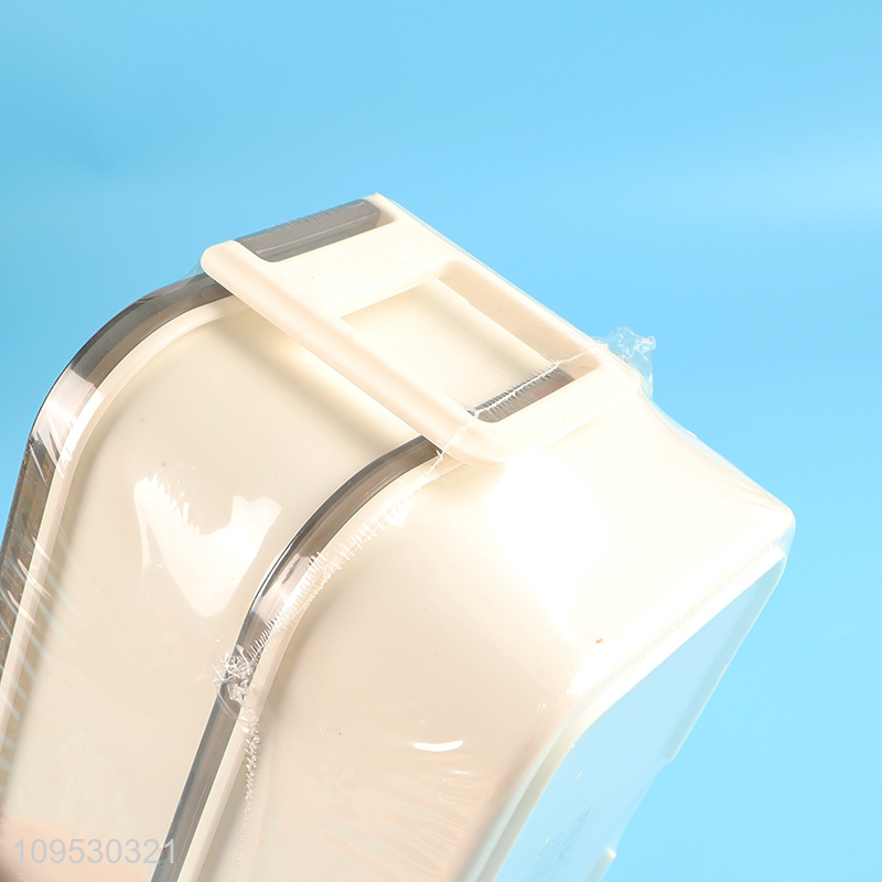 Top products double-layer portable lunch box with spoon and fork