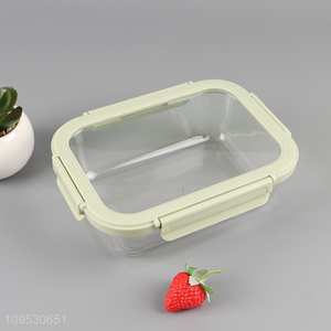 China supplier home kitchen glass food container preservation <em>box</em>