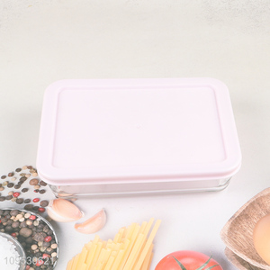 Top products rectangle glass food container preservation <em>box</em>