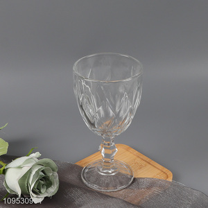 Vintage Wine Glasses Wine Glasses Embossed Water Goblets