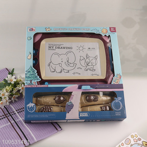 Hot sale magnetic drawing board table for kids