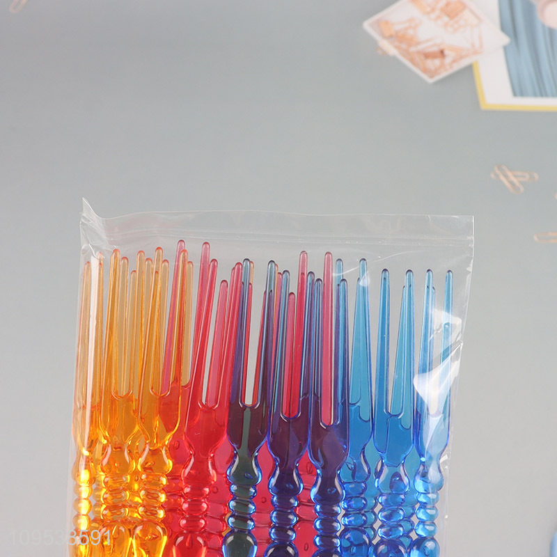 Best selling disposable plastic salad fruit fork