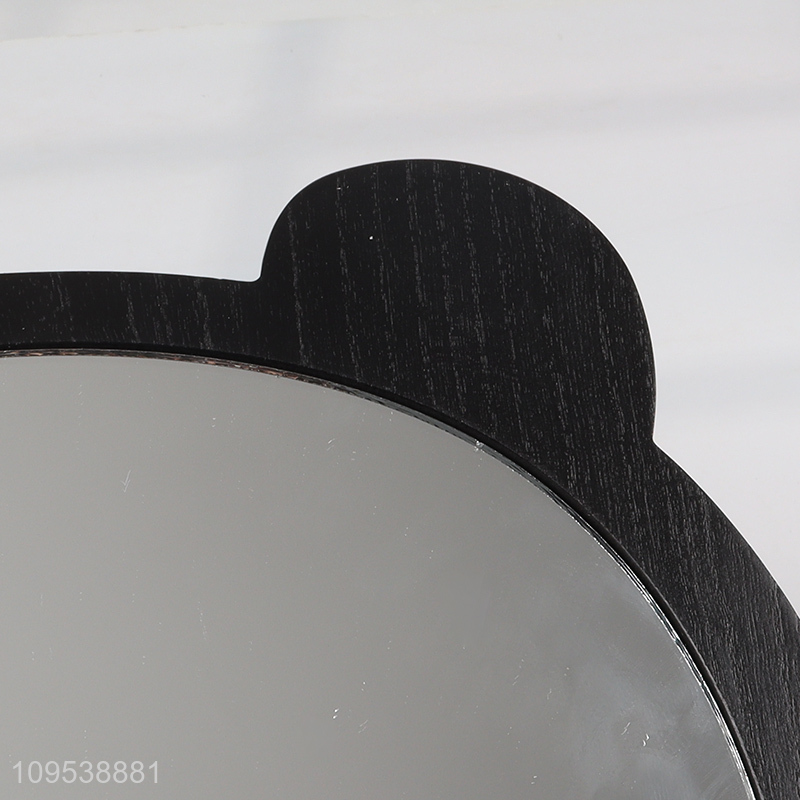 New product black bear makeup mirror cosmetic mirror