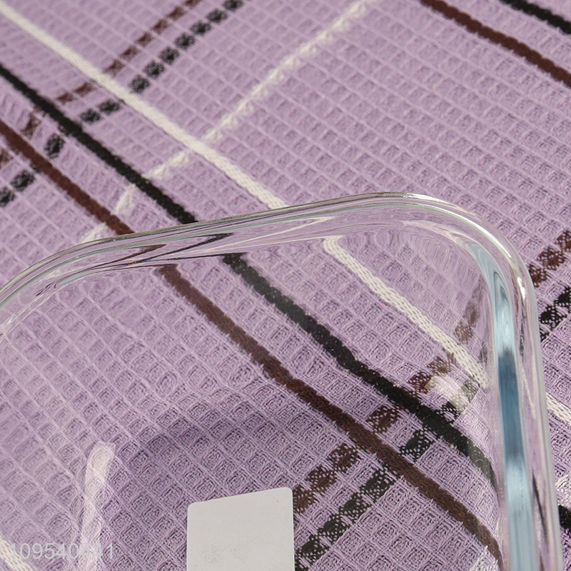 China supplier glass food container preservation box