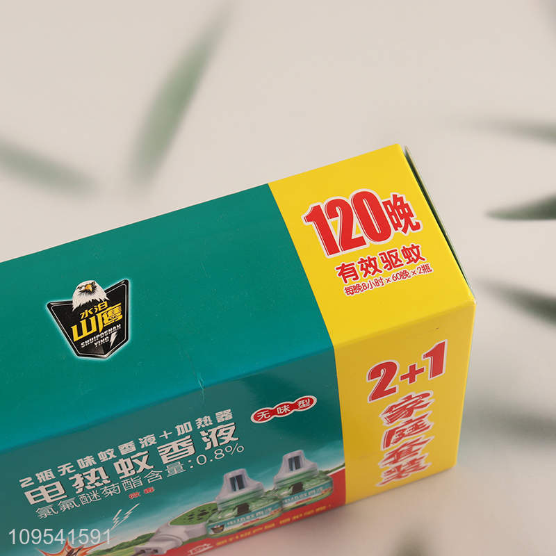 Top sale electric mosquito repellent liquid set