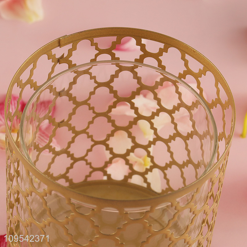 Top quality home decor metal candle holder