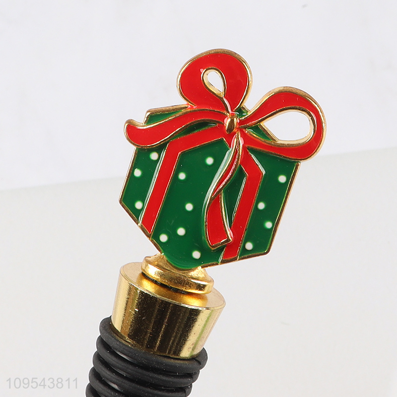 China products christmas series wine bottle stopper