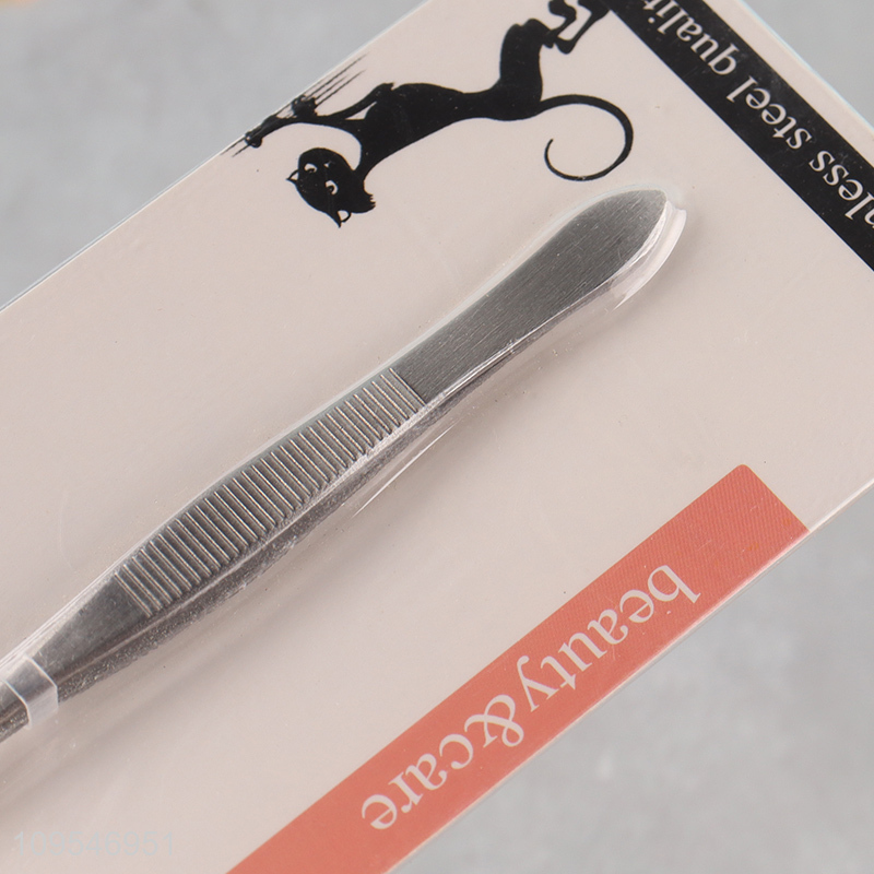 Hot sale stainless steel tweezers for daily use