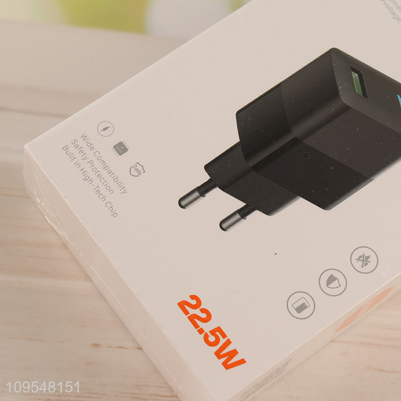 China wholesale 22.5w fast charger usb charger