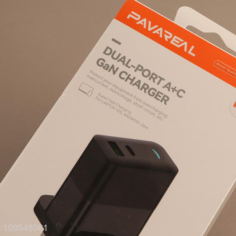 Hot products 65w dual-port A+C fast charger