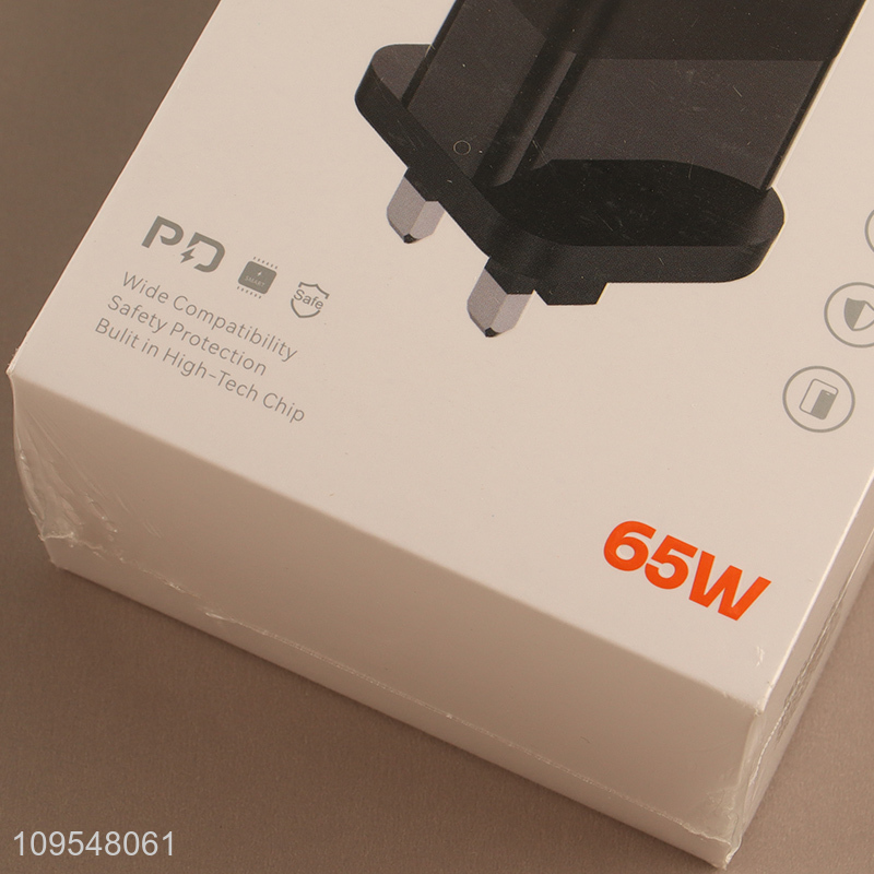 Hot products 65w dual-port A+C fast charger